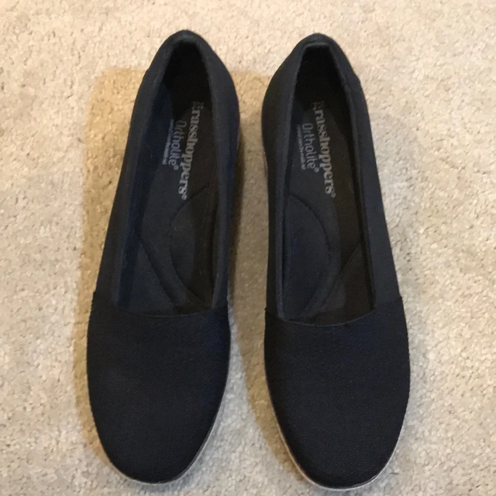 Grasshoppers Ortholite Wedge Walking Shoes with Memory Foam-Size 9.5W